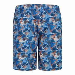 Badehose mit Aufdruck in mittlerer Länge für Herren