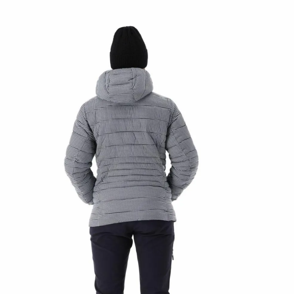 Bedruckte Daunenjacke Sorona® Aura für Damen