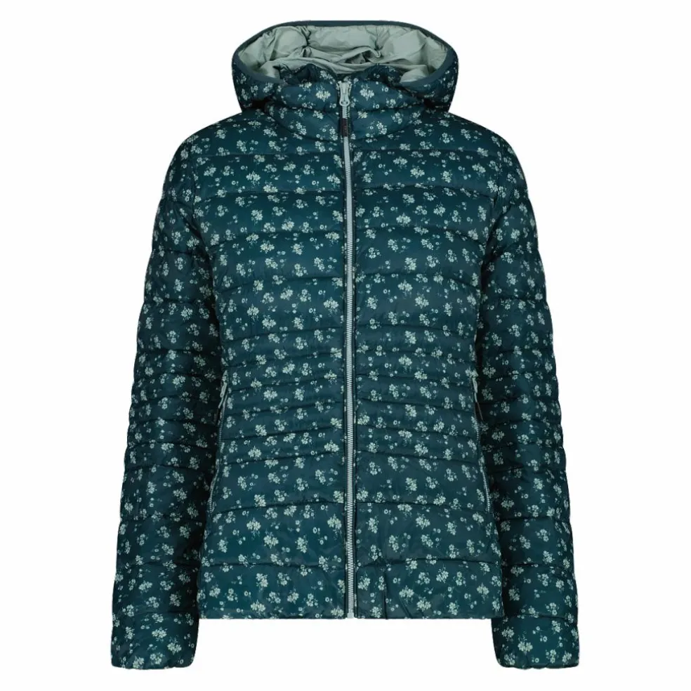 Bedruckte Daunenjacke Sorona® Aura für Damen