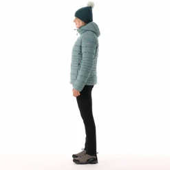 Bedruckte Daunenjacke Sorona® Aura für Damen