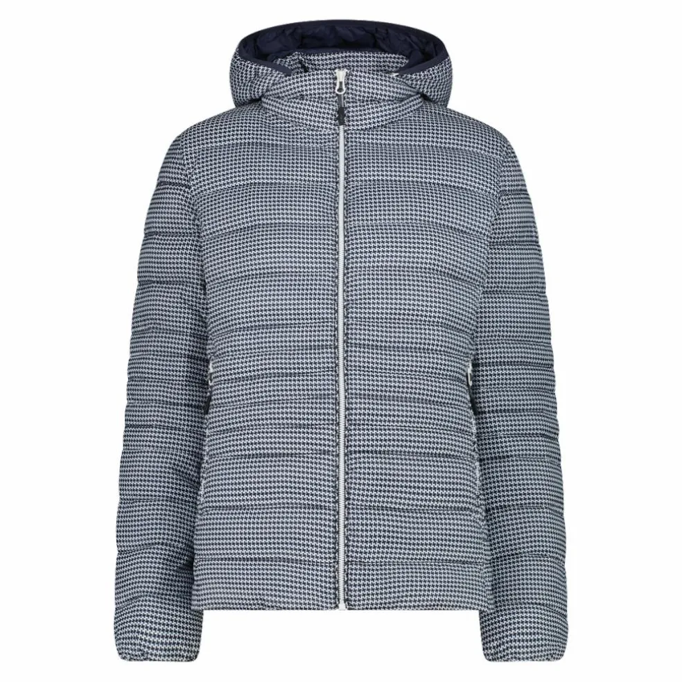 Bedruckte Daunenjacke Sorona® Aura für Damen