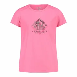 Bedrucktes Funktions-T-Shirt Girl