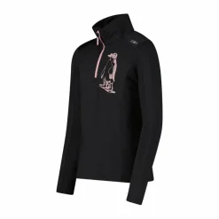 Bedrucktes Half-Zip-Fleeceshirt aus Softech für Mädchen