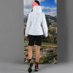 Damen 4 Way Stretch Stoff Bermuda Shorts