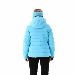 Damen Aprés Ski wattierte Jacke mit Schneegamasche