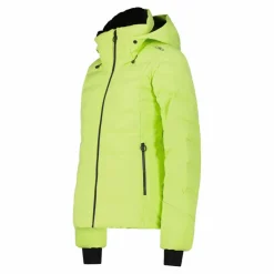 Damen Aprés Ski wattierte Jacke mit Schneegamasche