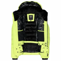 Damen Aprés Ski wattierte Jacke mit Schneegamasche