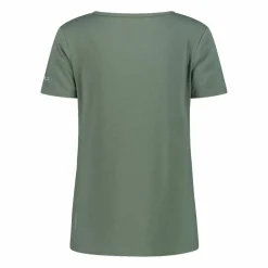 Damen Bamboo T-Shirt mit weitem Ausschnitt und Blumenprint