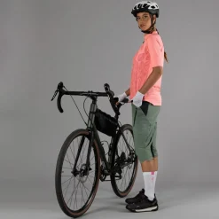 Damen Freebike-Hose mit abnehmbarem Mesh-Innenfutter und Sitzpolster
