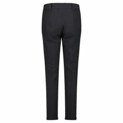 Damen Hose aus Softshell mit sichtbarer Naht vorne