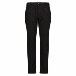 Damen Hose aus Softshell mit sichtbarer Naht vorne