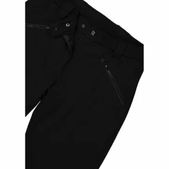 Damen Hose aus Softshell mit sichtbarer Naht vorne