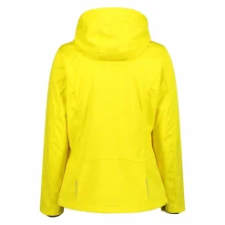 Damen Jacke aus Light Softshell mit abnehmbarer Kapuze