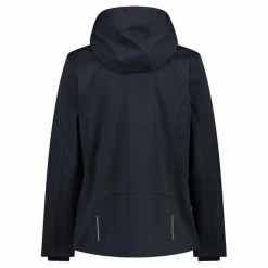 Damen Jacke aus Light Softshell mit abnehmbarer Kapuze