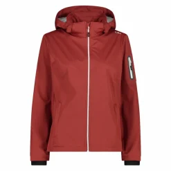 Damen Jacke aus Light Softshell mit abnehmbarer Kapuze