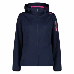Damen Jacke aus Light Softshell mit abnehmbarer Kapuze