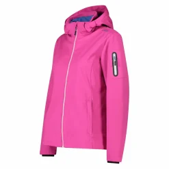 Damen Jacke aus Light Softshell mit abnehmbarer Kapuze