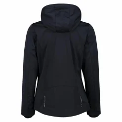 Damen Jacke aus Light Softshell mit abnehmbarer Kapuze