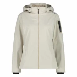 Damen Jacke aus Light Softshell mit abnehmbarer Kapuze