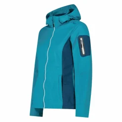Damen Jacke aus Light Softshell mit abnehmbarer Kapuze