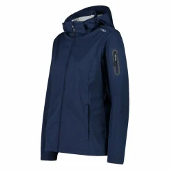 Damen Jacke aus Light Softshell mit abnehmbarer Kapuze