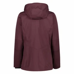 Damen Jacke aus Light Softshell mit abnehmbarer Kapuze