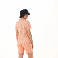 Damen Kurzarm-Bluse mit Karomuster