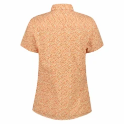 Damen Kurzarm-Bluse mit Karomuster