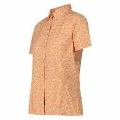 Damen Kurzarm-Bluse mit Karomuster