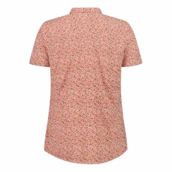 Damen Kurzarm-Bluse mit Karomuster