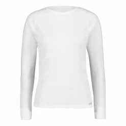 Damen Langarm Unterwäsche mit Rundhalsausschnitt