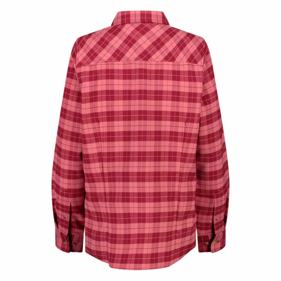 Damen Langarmhemd aus recyceltem Polyester