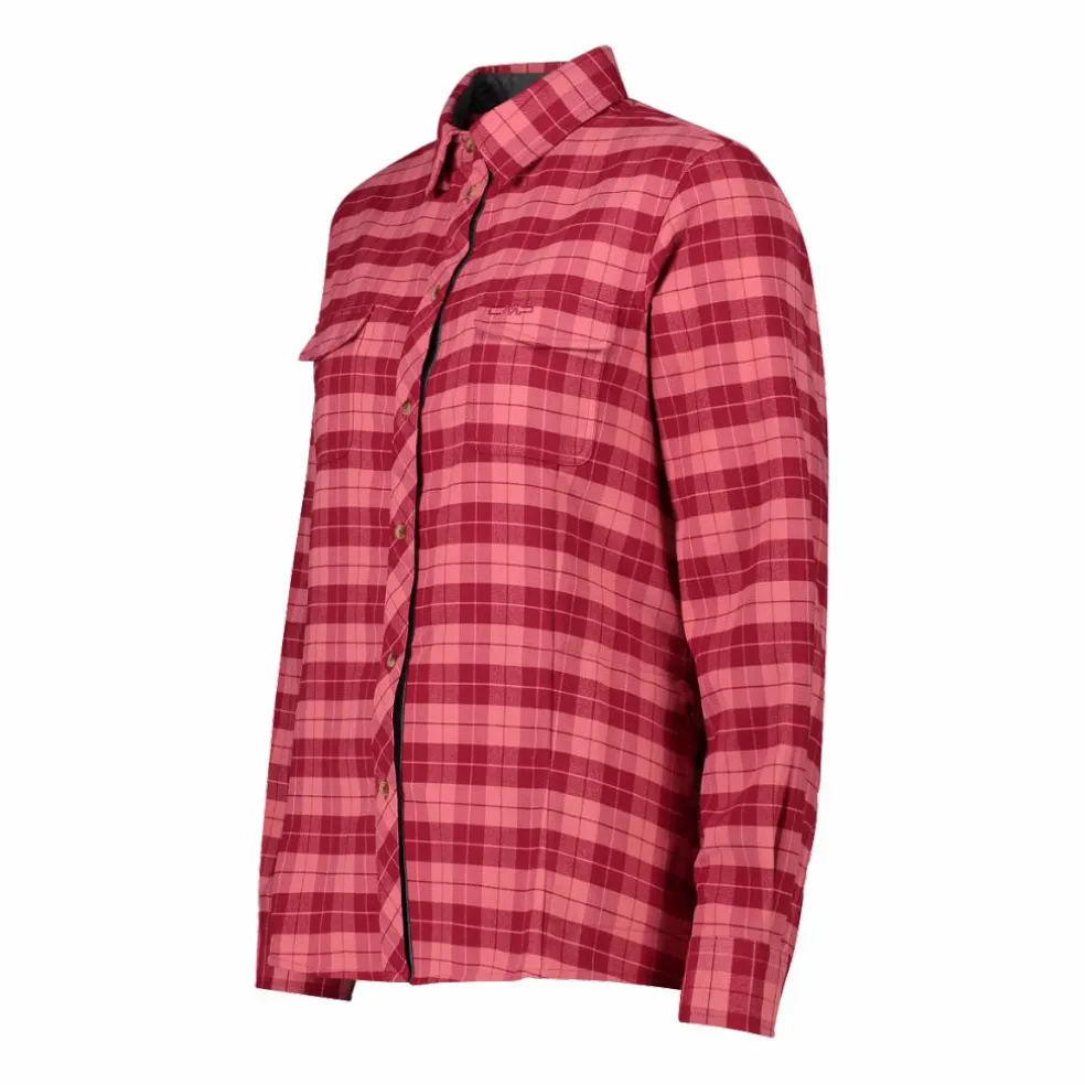 Damen Langarmhemd aus recyceltem Polyester