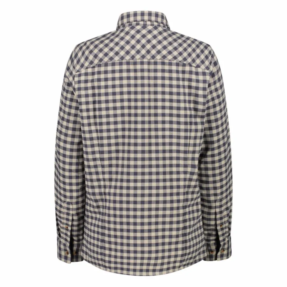 Damen Langarmhemd aus recyceltem Polyester