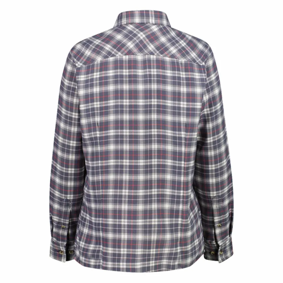 Damen Langarmhemd aus recyceltem Polyester