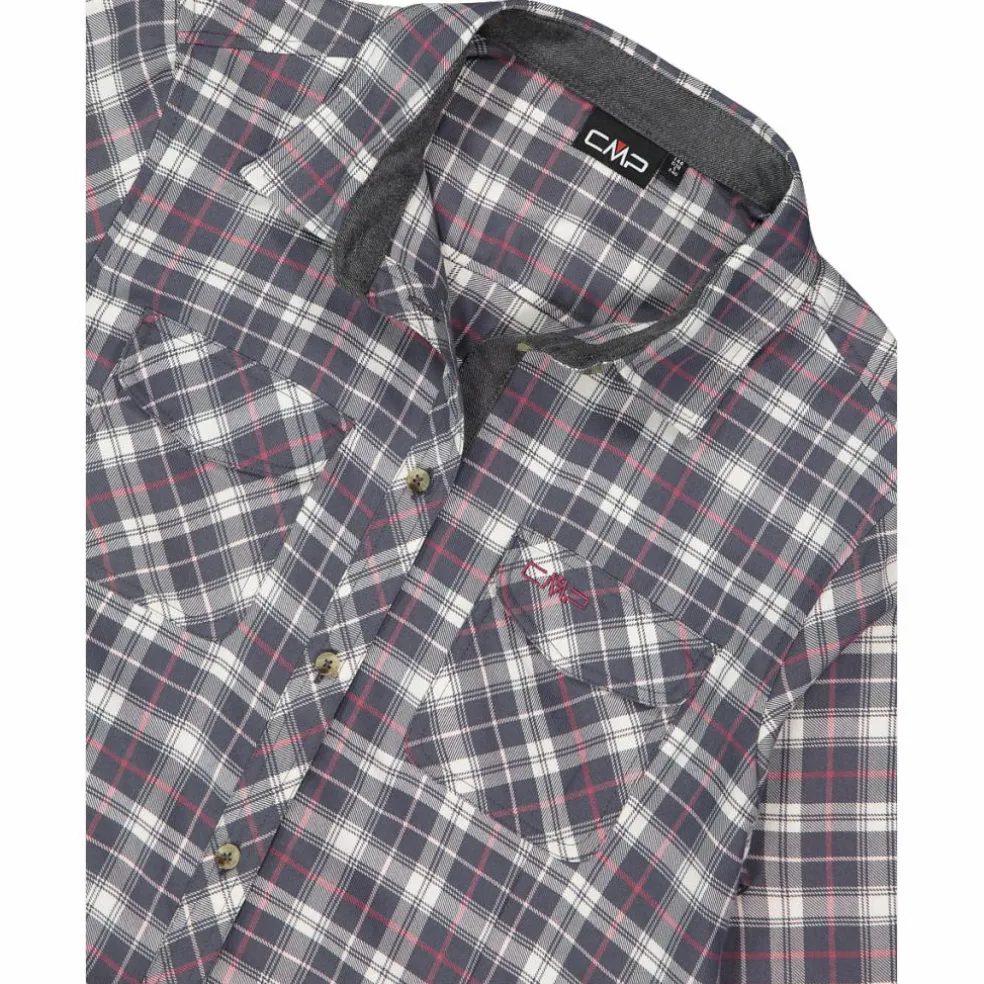 Damen Langarmhemd aus recyceltem Polyester