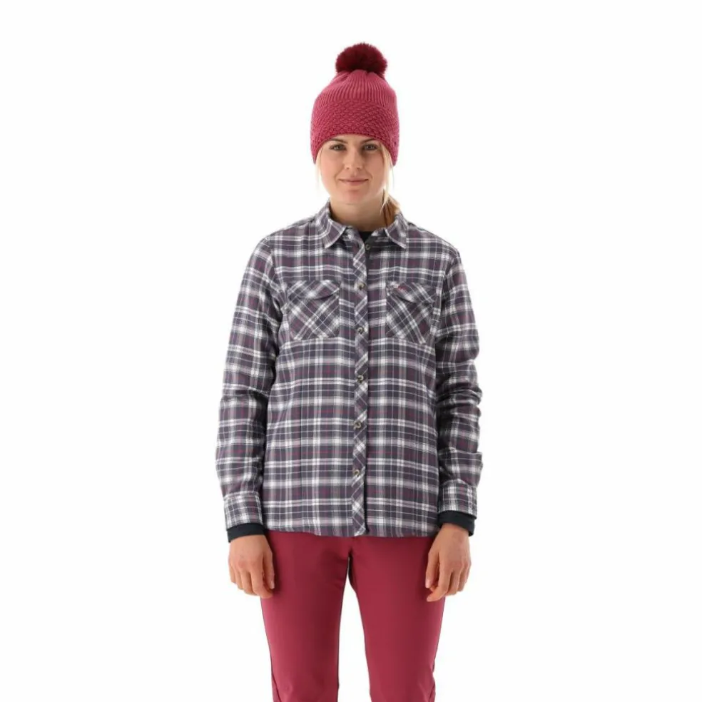 Damen Langarmhemd aus recyceltem Polyester