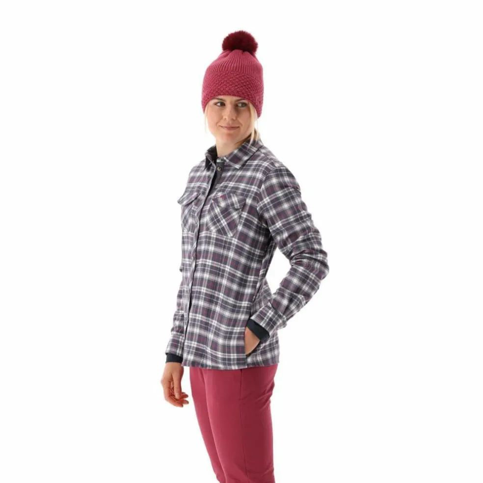 Damen Langarmhemd aus recyceltem Polyester