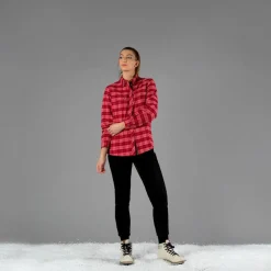 Damen Langarmhemd aus recyceltem Polyester