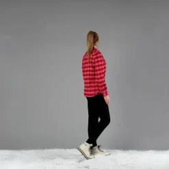 Damen Langarmhemd aus recyceltem Polyester