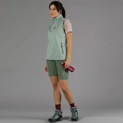 Damen leichte Softshell-Westenjacke