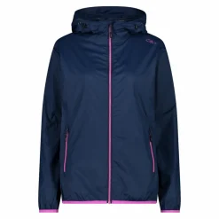 Damen packable wasserdichte Jacke