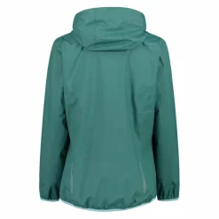 Damen packable wasserdichte Jacke