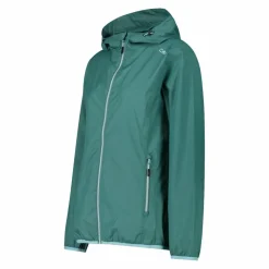 Damen packable wasserdichte Jacke