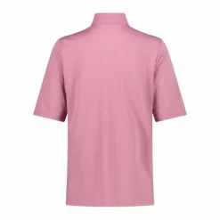 Damen Poloshirt aus Stretch-Piqué in Uni