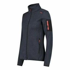 Damen schweres Fleecejacke Knit-Tech Meliert