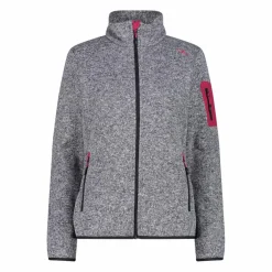 Damen schweres Fleecejacke Knit-Tech Meliert