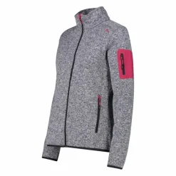 Damen schweres Fleecejacke Knit-Tech Meliert