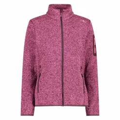 Damen schweres Fleecejacke Knit-Tech Meliert
