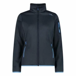 Damen schweres Fleecejacke Knit-Tech Meliert